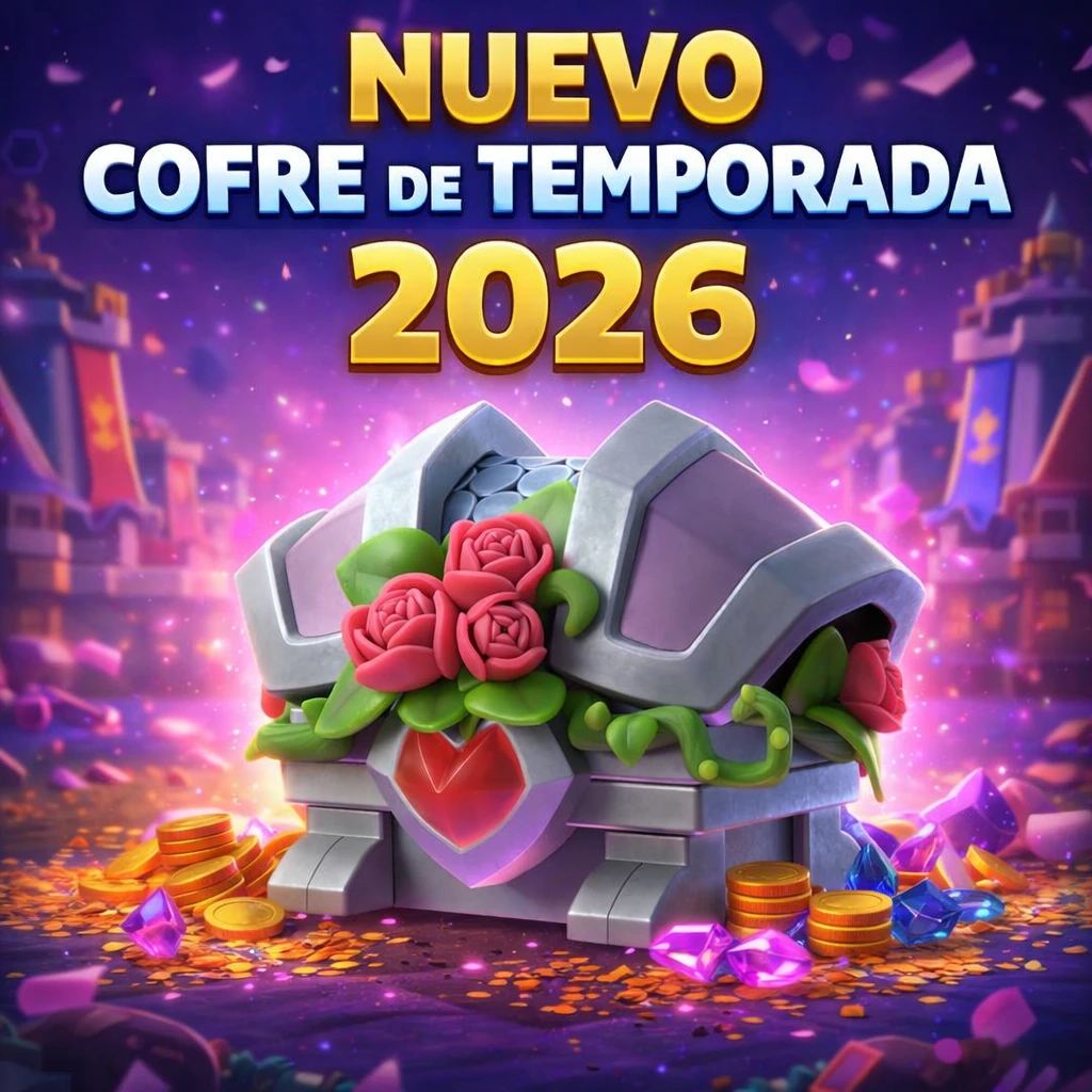 Cofre de temporada nuevo en Clash Royale