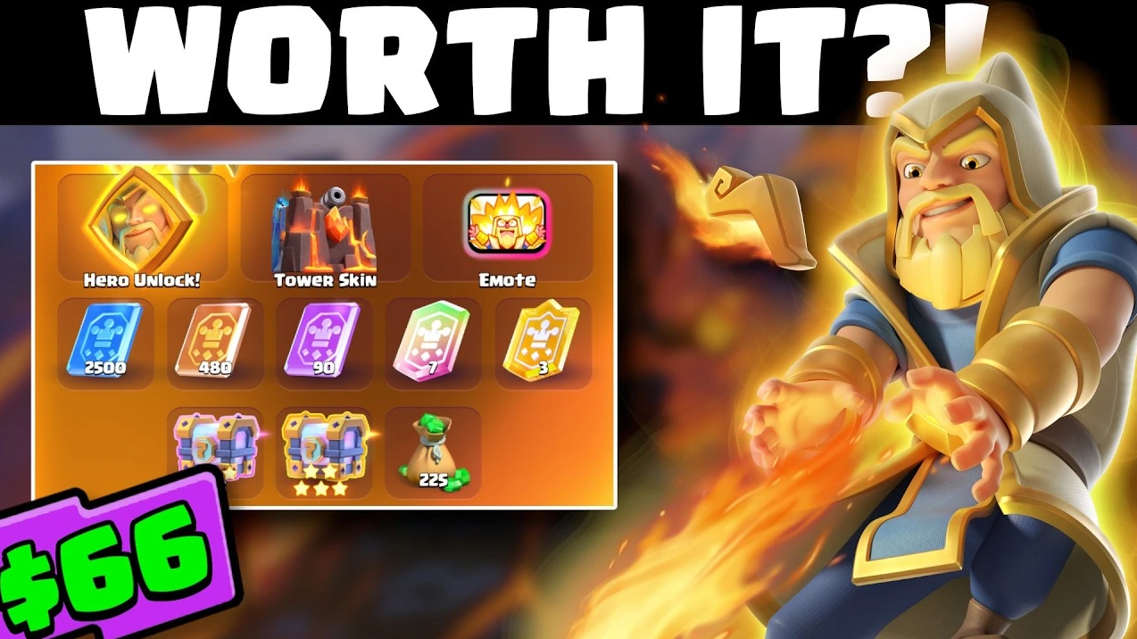 Nuevo Pass Royale de Clash Royale 2026