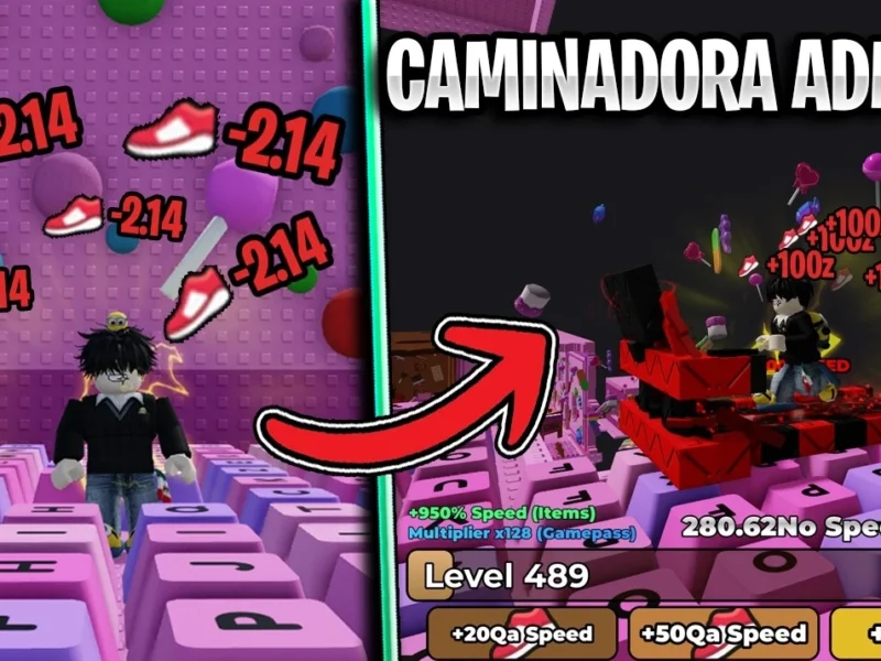 Caminadora Admin Escapa del Teclado